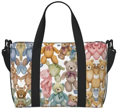 KDUBNJDS (Bunte Ananas) Handtasche für Damen, Pooltasche, große Tragetasche mit Reißverschluss, für Strand, Reisen, Lebensmittel, tägliche Handtasche