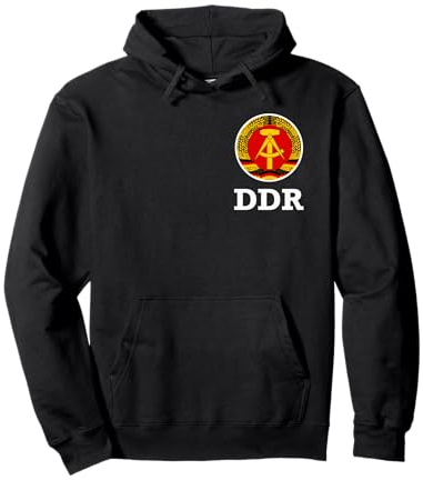 DDR Trikot Ostdeutschland Outfit Damen und Herren der DDR Pullover Hoodie