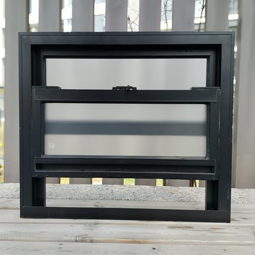 Fenster Window Kellerfenster Schiebefenster Großes Außenfenster Für Spielhäuser, 60 Cm, Gewerbliches Vertikales Schiebefenster Für Restaurants, Küchen, Geschäfte, Garagen, Flächenbündig Montierte Schu