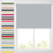 Barnes Blinds - Blackout Roller Blinds for Windows, Custom Cut to Size - Black Out Thermal Fabric Durable Fittings Easy Fit - Roller Blind (Silver 153cm)