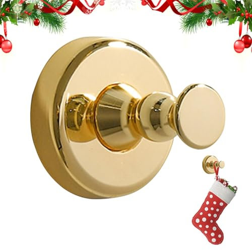 Crochets à ventouse sans perçage en acier inoxydable étanches pour couronne de Noël pour porte d'entrée – Décorations de guirlandes, crochets muraux robustes Capacité de charge maximale : 10 kg