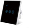 Entgoinggo AC 100 240V Smart Wifi Dimmer Switch Wireless Touch Control Dimmer Switch Smart Dimmer Switch 86 * 86 * 35mm Dimmer Switch(Black)