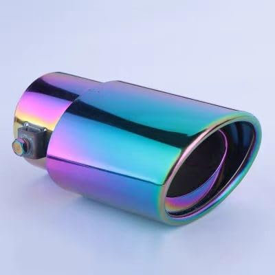 MMSXY 1 Stück Autoauspuffrohr Für KIA NIRO Modelle,Auto Universal Auspuffrohr,Autoauspuffhaube aus Edelstahl,Automodifikationen Styling Zubehör