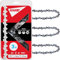 KAKEI Catena per motoseghe .325, 1,3 mm, 72 TG, 45 cm, 3 pezzi, compatibile con Husqvarna, Dolmar, Partner, Makita