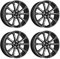 4x Dezent Felgen AR dark 8.0Jx19 ET48 5x108 kompatibel mit Ford Edge Focus Galaxy Kuga Mondeo Puma S-Max