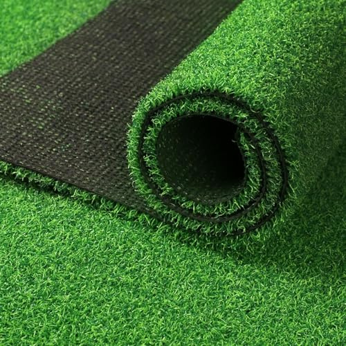BANTASE Fake Grass For Dogs To Pee On,Realistic Artificial Grass Rug Indoor Outdoor,Home Artificial Grass Turf,Fake Grass Mat With Drainage,For Pets Dogs, Garden, Patio, Balcony(2x14m)