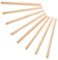 Mikikit 8Pcs Wooden Rolling Pin Depth Guide Pottery Durable Clay Thickness Tools for Accurate Cutting and Rolling for Pottery Enthusiasts and Crafts Beige