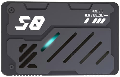 Hard disk esterno da 2,5 pollici USB 3.0 sottile con disco rigido mobile in lega di alluminio 160G/250G/320G/500G/750G/1TB