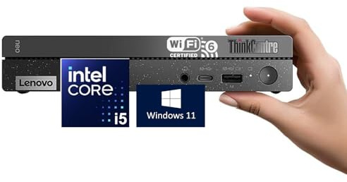 Lenovo ThinkCentre neo 50q Gen 4 Business Mini Desktop Computer • 8-core Intel Core i5-13420H • 64GB RAM • 4TB SSD • Office 365 for The Web • Display Port + HDMI • Wired KB & Mouse • Windows 11