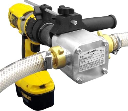 Zuwa Robuste Bohrmaschinen-Pumpe, 8 GPM, Marine-Aluminium, Unistar-2001A (Bohrer nicht im Lieferumfang enthalten)