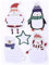Papierdrachen Bullet Journal Sticky Notes - Kinder - 5 verschiedene Blöcke Haftnotizen zur Weihnachtszeit | Klebezettel | To do | Notizzettel für dein Notizbuch - Set 4