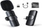 Moman Lavalier-Funkmikrofon-Ansteckmikrofon-USB-C-Kabellos 2.4GHz Auto Noise Canceling 120m für Android Huawei Psmart Mate P40 Samsung Galaxy Type-C Handy Smartphone Laptop Tablet MacBook CP1(C)