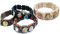 Ericetion 4 Stücke Holz Saints Symbol Katholische Armband St Jesus Mary Alle Heiligen Religiöse Symbole Stretch Armbänder Geschenk