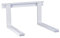 conecto Universal/Soporte para microondas para Montaje en Pared, Soportes Ajustables en Longitud (38,5-53,5 cm), Ancho de Soporte 43 cm, Capacidad de Carga máxima 35,0 kg, Blanco