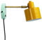 Dyberg Larsen Ocean Gold/Curry Wandleuchte Innen | Modische Lampe für neben dem Bett oder Wohnzimmer | Leichte Wandlampe Innen im Dänischen Design | Moderne Wandleuchten mit Kabel | E14/40W