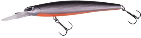ZECK - Wobbler für Zander & Hecht - Murdock 2.0 | 12,5 cm | 2,0 m F - Grey Fire