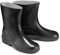 ESTRO Gummistiefel Damen Halbhoch Wasserdicht - Regenschuhe Gummistiefel Halbhoch Damen Regenstiefel Regenstiefeletten K007 (39 EU, Schwarz)