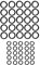 Colcolo Ensemble de Joints Toriques en Caoutchouc pour Nettoyeur Haute Pression, 50