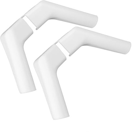 Tnfeeon Dachrinnenausläufe für Wohnmobile, Effiziente Regenwasserableitung, Einfache Installation, Wetterbeständig, Kunststoff, Dach, Zelt, Gewächshaus