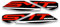 ADESIVI FORCELLONE COMPATIBILE CON KTM 890 SMT 2023 On ADF-SMT-890