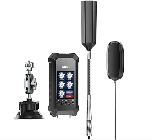 Atcall Cell Phone Booster for Truck with LCD, 5G 4G LTE All Carriers, FCC Approved