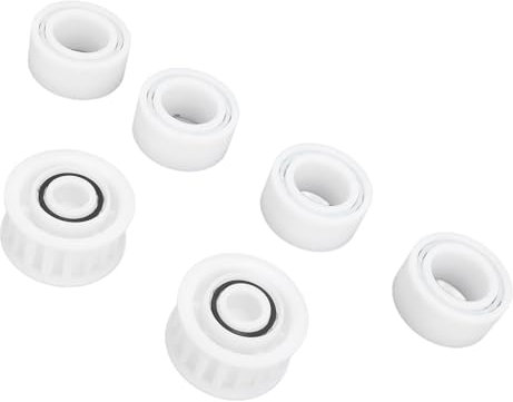 TOPINCN Pièces de Rechange pour Robot Nettoyeur de Piscine Automatique, Roues de Guidage, Lot de 4 avec 2 Engrenages de Poulie pour Aspirateur Robot Dolphin, Accessoires pour Nettoyeur