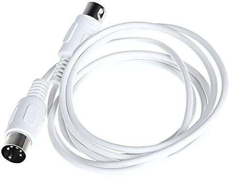 JOINPAYA 1.5m Electronic Keyboard Adapter Cable Midi Converter for Synthesizer Organ Piano High-speed Data Transmission