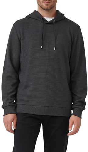 s.Oliver Leichtes Sweatshirt mit Rücken-Print und Rippbündchen