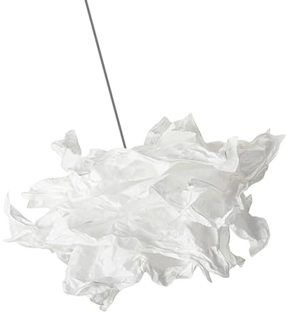 YUPEIUKLI Wolkenform Lampenschirm Kronleuchter Lichtabdeckungen Papier Pendelleuchte Lampenschirm Wandlampenschirm Dekoration Dauerhaft
