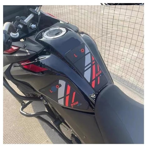 Adesivo Moto Per SUZUKI V-STROM 650/XT VSTROM 650 DL650 2024 Lato Moto Rilievi Serbatoio Carburante Protezione Autoadesivi Decalcomania Gas Ginocchio Trazione