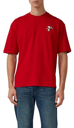 s.Oliver Herren T-Shirt mit Peanuts®-Artwork im Relaxed Fit T-Shirt mit Peanuts® Artwork