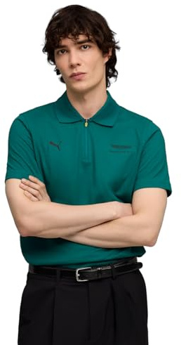 Puma Men's Amf1 Jacquard Polo (Regular) Polo Shirt (Pack of 1)