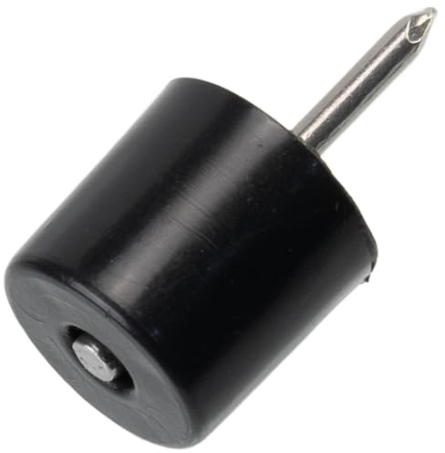AERZETIX - K38799-200x Einlegeböden für Nägel Durchmesser Ø11x11mm rund aus Kunststoff Schwarz