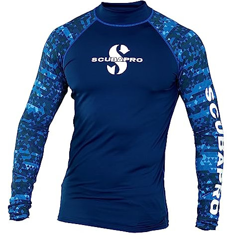 Scubapro Herren Lsf 50 Guard, Langärmlig, Für Rashguard, Blau, M EU