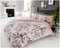 GC GAVENO CAVAILIA Reversible Duvet Cover, Printed Polycotton Bedding Set, Polyester-Cotton, Eden-Pink, Double