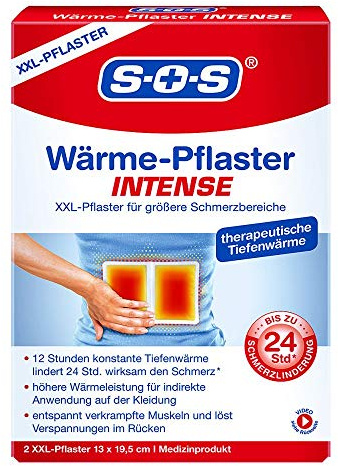 SOS WÄRME-Pflaster Intense 2 St