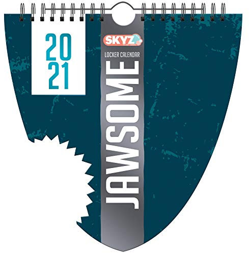 SKYZ by Lang Jawsome 21991104004 Monatskalender, 8 x 8 mm, gestanzt