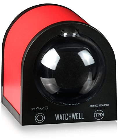 Watchwell® Uhrenbeweger Senator Rot/Schwarz für 1 Automatikuhr