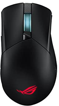 ASUS ROG Gladius III Wireless Gaming Mouse, 3 Connection Modes - Wired / Bluetooth / RF 2.4 GHz, 19,000 DPI Optical Sensor, 6 Programmable Buttons, RGB, 85 Hour Battery Life, Ergonomic, Black