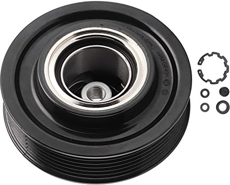 Embrayage de Compresseur de Climatisation, Accessoire de Voiture en Acier Inoxydable de Remplacement D'embrayage de Compresseur A/C 8KD260805 6SEU14C Adapté replacement pour /