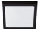 Philips LED Einbauspot Slim Surface, 20W, warmweißes Licht (2700K), quadratisch, Schwarz