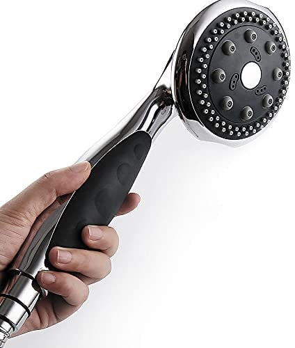 ALYHYB Duschkopf - 5 Strahlfunktionen Wassersparende Massage-Handbrause mit Anti-Verstopfungsdüsen - Hochdruck-Handbrause - Zubehör für Badezimmerduschen