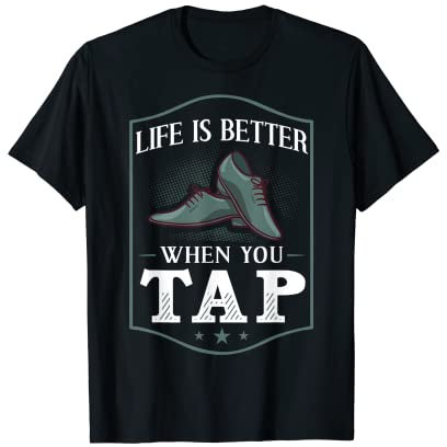 Tap Dance Anfänger Schuhe Musikunterricht Workout Dancer T-Shirt