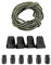 Tasmanian Tiger TT Bungee Cord Set für Reparatur oder Erweiterung von Rucksack oder Ausrüstung, Befestigung für Equipment, Oliv