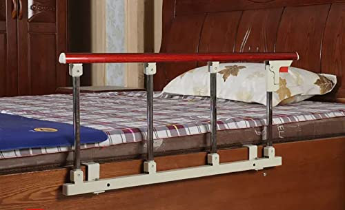 MOUSKE Bettgitterschutz Seitengitter für ältere Erwachsene Senioren unterstützen Sicherheitsgriff Haltegriff am Bett Handicap-Bettgeländer Rohrpflegegeräte Heimmedizinische Klappgriffe