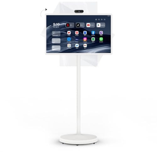ApoloSign da 24 Pollici Schermo Intelligente, Monitor Portatile 1080p con Schermo Touch Incell, Sistema Operativo Android (Supporto Google Store), Batteria Integrata, Rotazione Completa, Telecomando