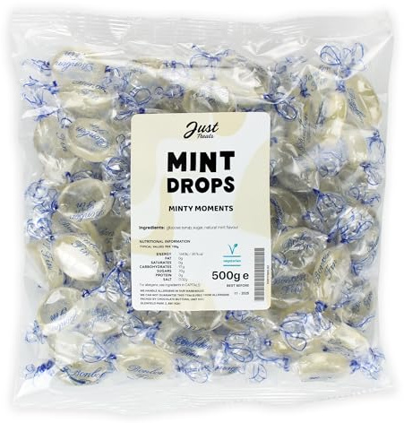Just Treats Mint Drops (500g Share Bag)