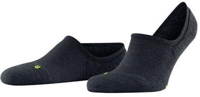 FALKE Unisex Keep Warm Füßlinge atmungsaktiv klimaregulierende geruchshemmende Wolle sportlicher Invisible High Cut wärmend mit Plüschsohle ohne Silikon bequem 1 Paar | mit Merinowolle und Plüschsohle
