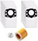 Kit d'accessoires pour aspirateur Karcher WD2 Plus WD3 WD3P MV3 WD 3 Battery WD 3 Premium KWD1 KWD2 KWD3 Wet & Dry (10 sacs à poussière + 1 filtre HEPA)