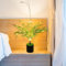 Eucalyptus Artificiel avec Lumières, Fausses Plantes, Palmier D'eucalyptus, Fausses Plantes Artificielles en Pot avec Lumières LED Alimentées par USB, en Soie Réaliste en Pot pour(areca palm-C)